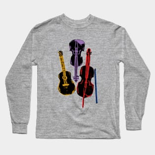 Music Instruments Long Sleeve T-Shirt